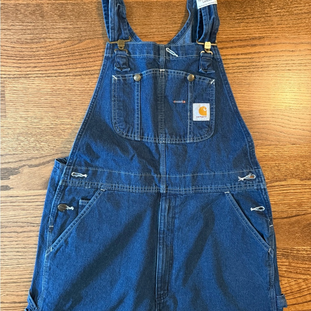 Carhartt Dark Blue Denim Overalls (Brand New with Tags)